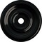 Ekena Millwork Jefferson Ceiling Medallion (Fits Canopies up to 5"), 26 1/2"OD x 3 5/8"ID x 1 1/2"P, Black Pearl CM26JEBPS - alternate 1